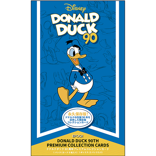 EPOCH 2024 Donald Duck 90th Premium Collection Cards BOX