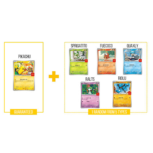 Pokémon CG McDonald's Happy Set Promo Pack 2025 Secondary image