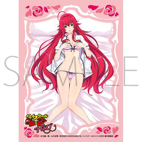 Chara Sleeve Collection Rias Gremory High School DxD HERO (65 pieces) Main image