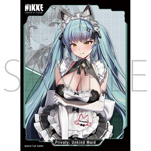 Chara Sleeve Collection Priberty: Unkind Maid Goddess of Victory: NIKKE (65 pieces) Main image