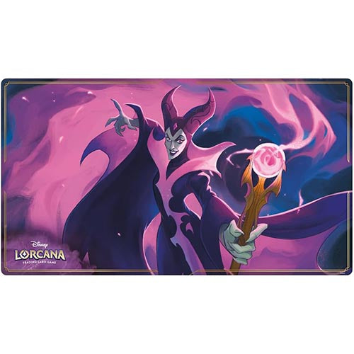 Disney Lorcana TCG Japanese Version Official Playmat Maleficent Dragon Sight Main image