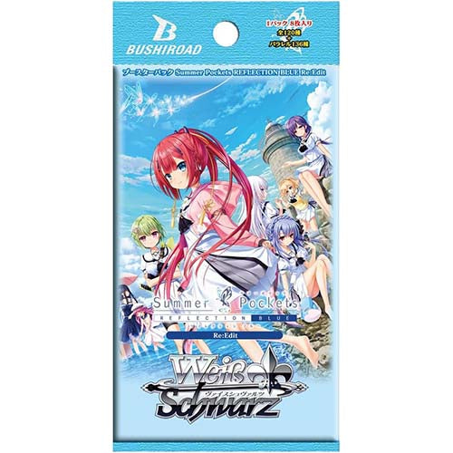 Weiss Schwarz Booster Summer Pockets REFLECTION BLUE Re:Edit