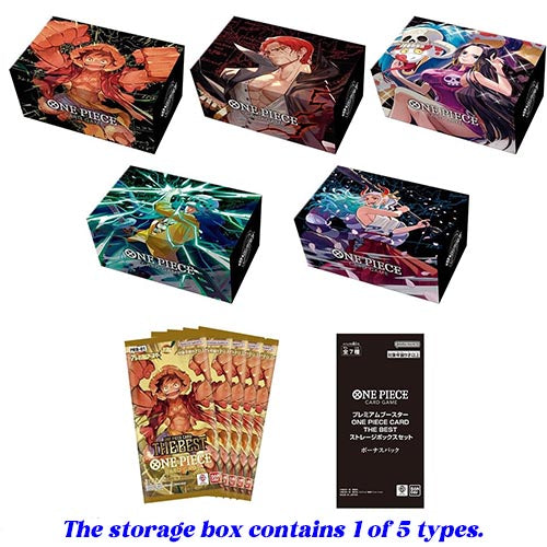ONE PIECE CG Premium Booster ONE PIECE CARD THE BEST Storage Box Set Secondary image