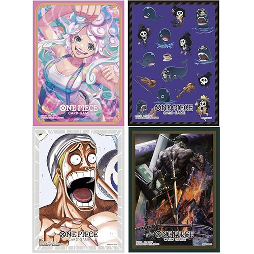 ONE PIECE Card Game Official Card Sleeves 14 (Assorted 4 Types) Main image