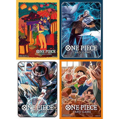 ONE PIECE Card Game Official Card Sleeves 7 Set of 4