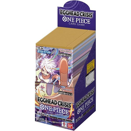 ONE PIECE CG Extra Booster EGGHEAD CRISIS EB-04 BOX Main image