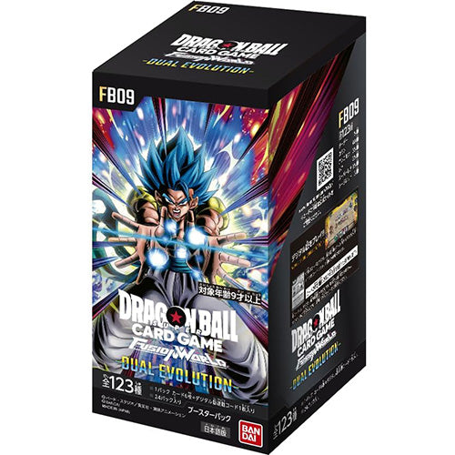 Dragon Ball Super CG Fusion World Booster DUAL EVOLUTION FB09 Box Main image