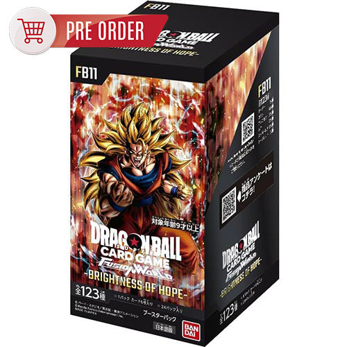 Dragon Ball Super CG Fusion World Booster BRIGHTNESS OF HOPE FB11 Box