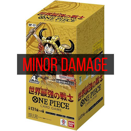 ONE PIECE CG The World's Strongest Warrior OP-17  [Box Minor Damage]