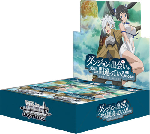 Weiss Schwarz Booster Is It Wrong to Try to Pick Up Girls in a Dungeon? Main image
